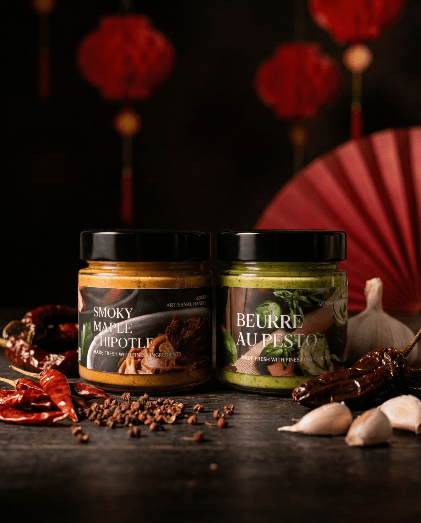 Borderless Butters chipotle & pesto