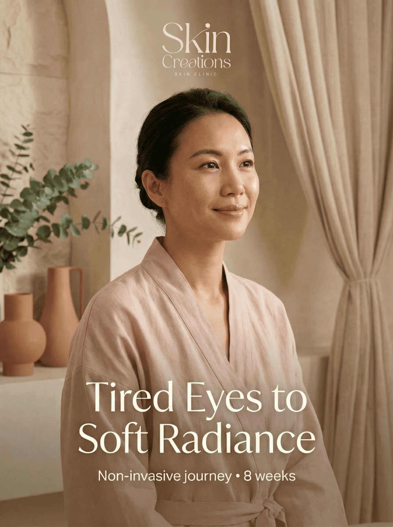 SkinCreations tired eyes campaign