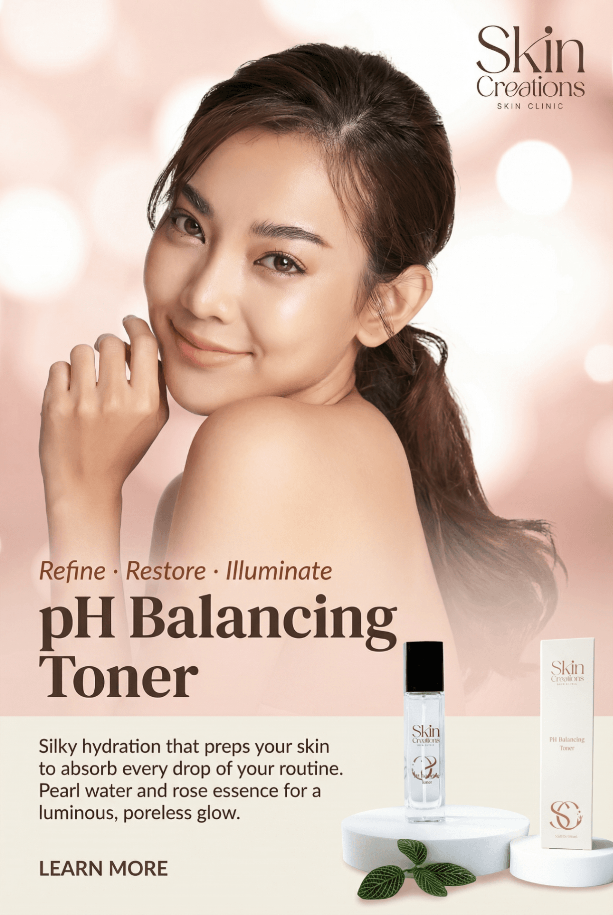 SkinCreations pH balancing toner